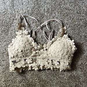 Pink Lily bralette, size Large.